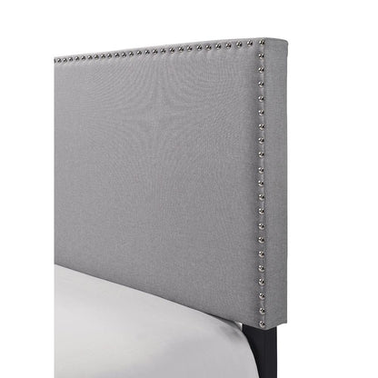  Crown Mark Erin Full Upholstered Platform Bed 5271GY-F-NH IMAGE 2