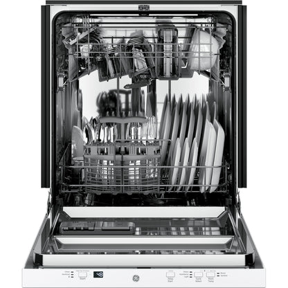 GE 24-inch Built-in Dishwasher with Sanitize Option GDT225SGLWW IMAGE 4