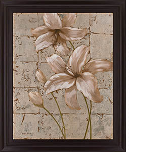 Ilies On Silver I By Vivian Flasch