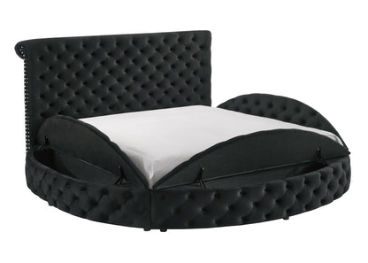Brigitte Storage Bed Black
