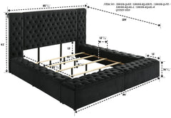 Liliana Storage Bed Black