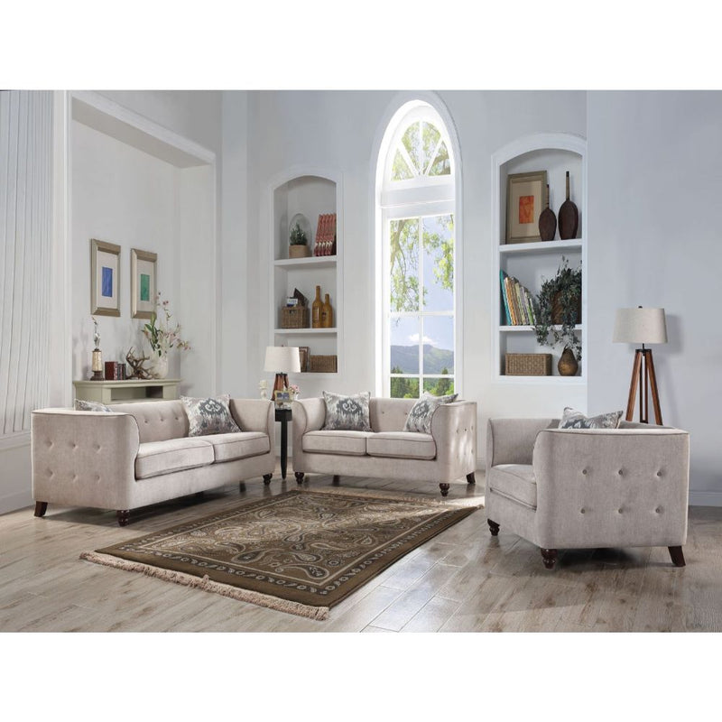 Silla Cyndi de 36" de ancho con almohada