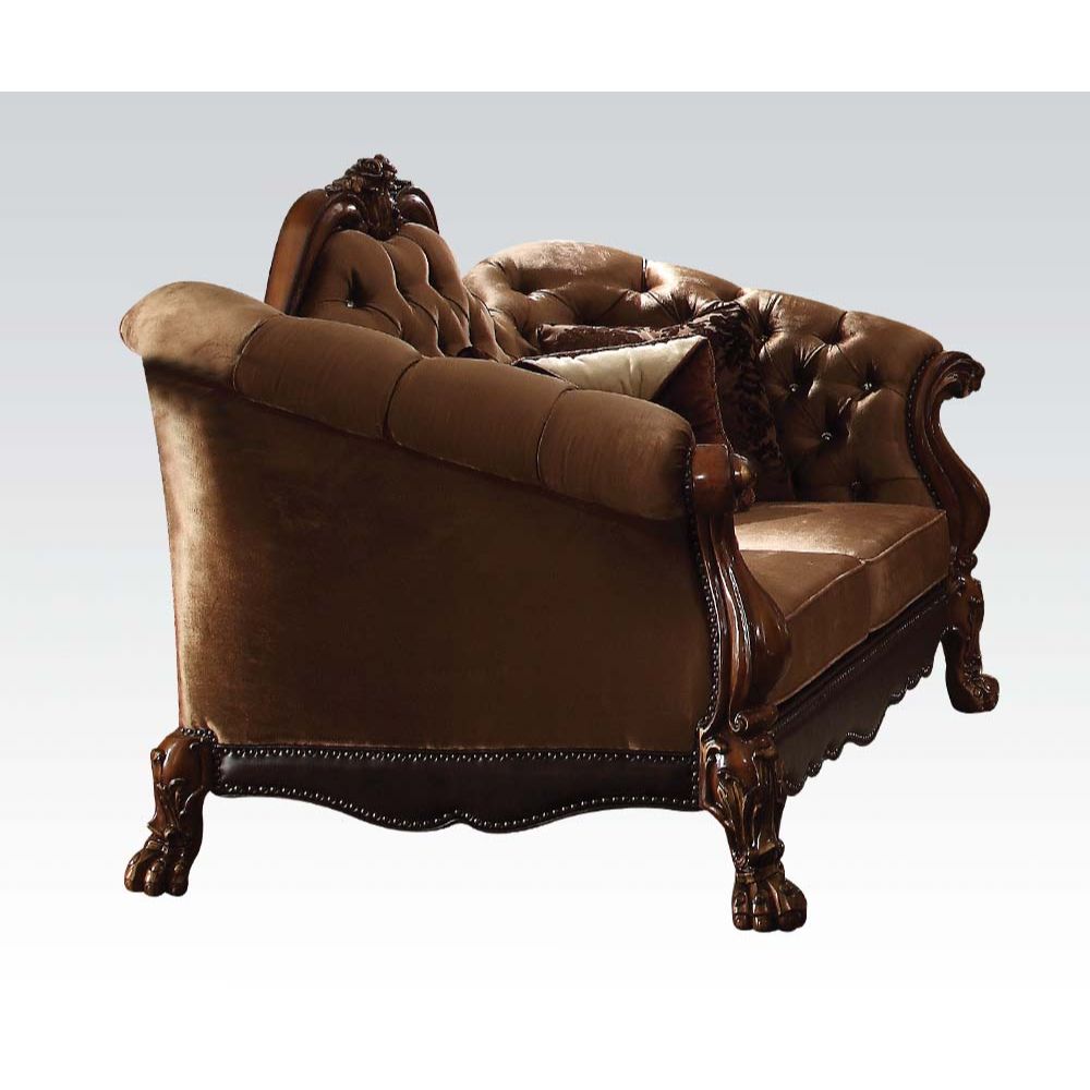Loveseat Dresden de 185 cm de largo con 5 almohadas