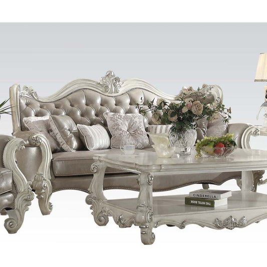 Versailles 90"L Sofa with 7 Pillows