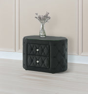 Voltare Night Stand Black