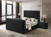 Josephine Bed W/Tv Lift Black