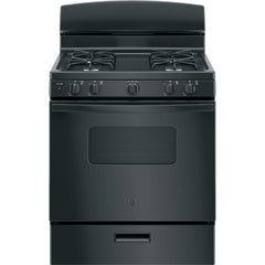 GE 30-inch Freestanding Gas Range with Front Controls JGBS10DEMBB IMAGE 1