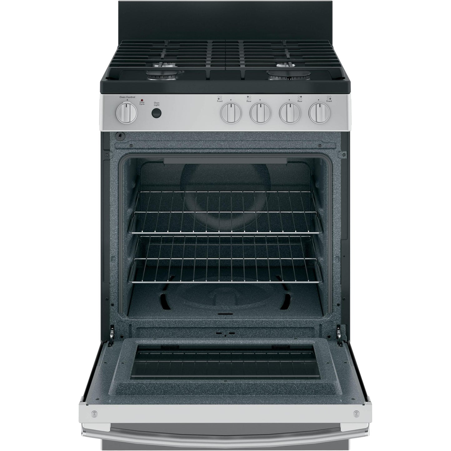 GE 24-inch Freestanding Gas Range JGAS640RMSS IMAGE 4