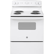 GE 30-inch Freestanding Electric Range JBS160DMWW IMAGE 1