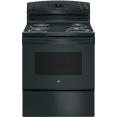  GE 30-inch Freestanding Electric Range JB256DMBB IMAGE 1