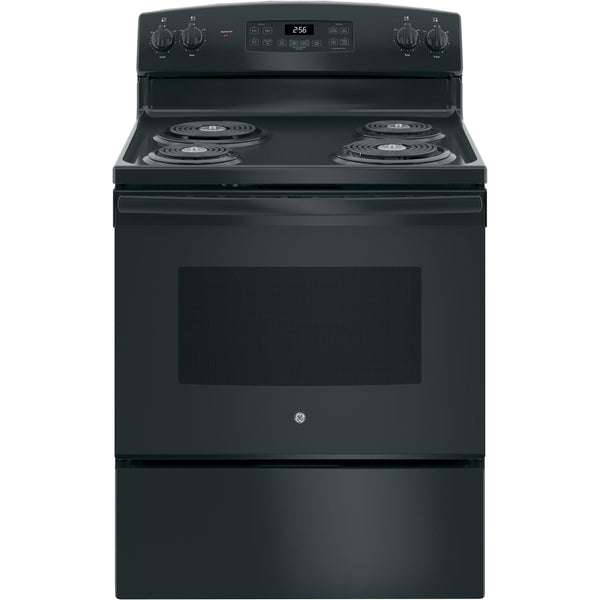 GE 30-inch Freestanding Electric Range JB256DMBB