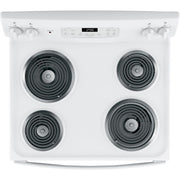  GE 30-inch Freestanding Electric Range JB256DMWW IMAGE 4