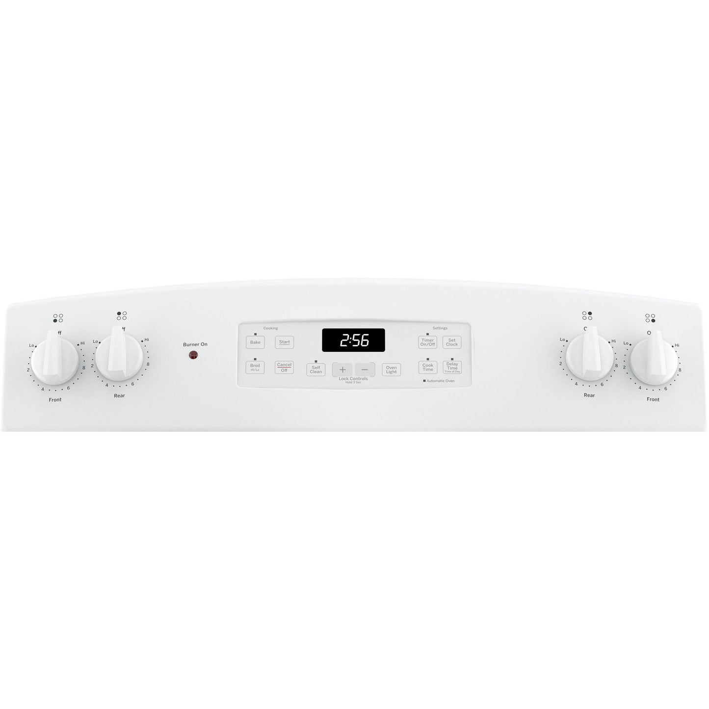 GE 30-inch Freestanding Electric Range JB256DMWW IMAGE 5