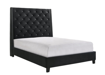 Chantilly Bed Black