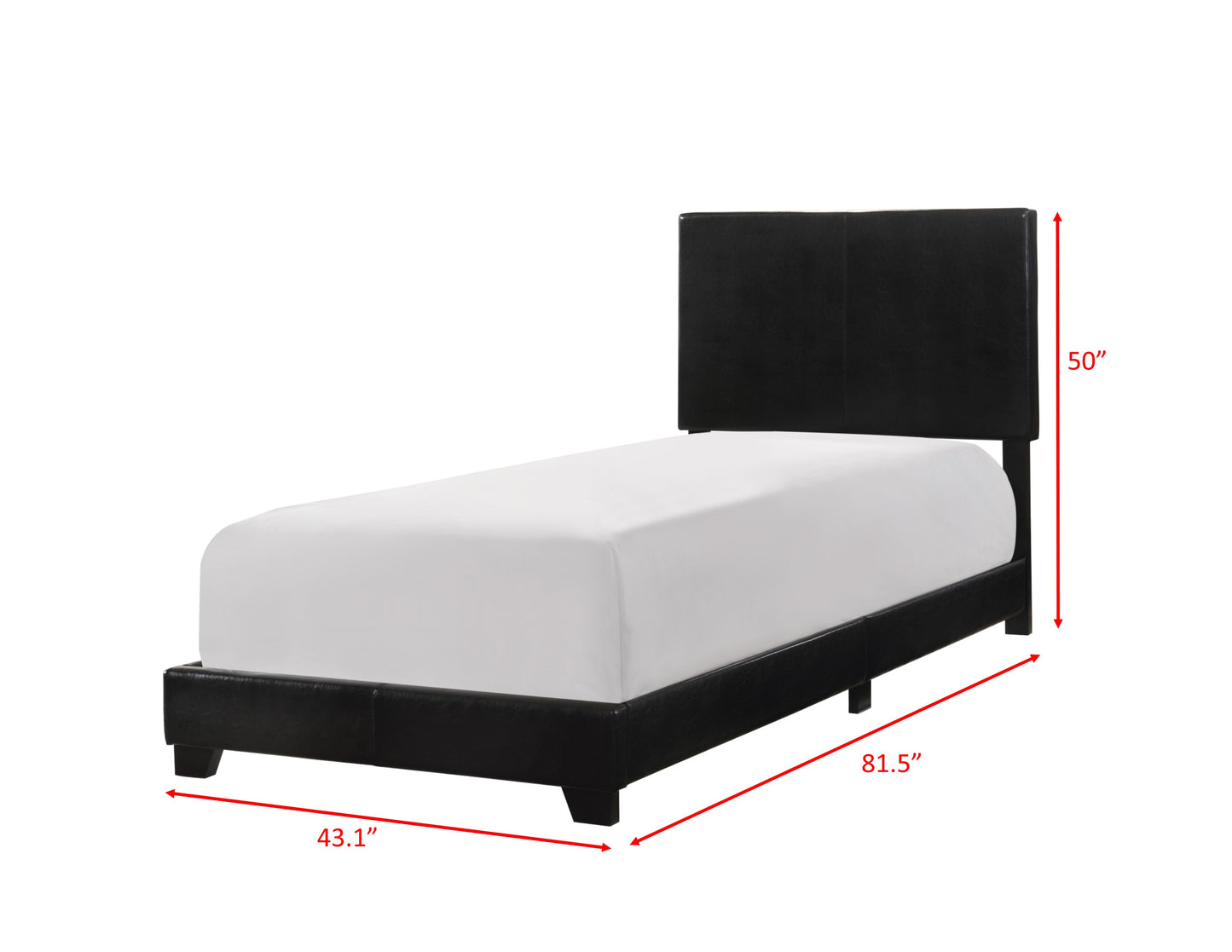 Erin Bed Black