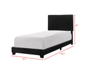 Erin Bed Black