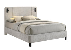 Freya Bed Light Grey