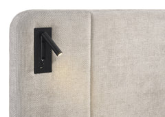 Freya Bed Light Grey