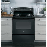 GE 30-inch Freestanding Electric Range JBS360DMBB IMAGE 6