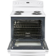  GE 30-inch Freestanding Electric Range JBS360DMWW IMAGE 4