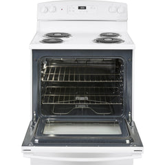  GE 30-inch Freestanding Electric Range JBS360DMWW IMAGE 4