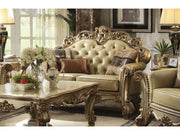 Vendome II Gold Patina Sofa & Loveseat