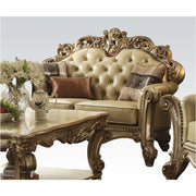 Vendome II Gold Patina Sofa & Loveseat