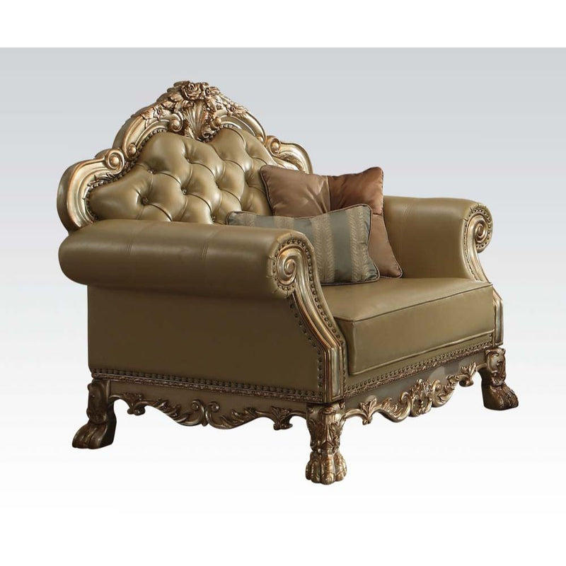 Silla Dresden de 45" de ancho con 2 almohadas