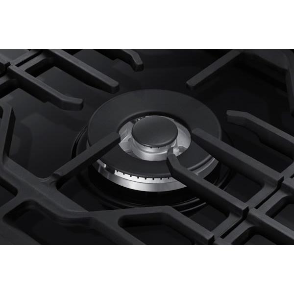  Samsung 36-inch Built-in Gas Cooktop with Wi-Fi Connectivity NA36N6555TG/AA IMAGE 2