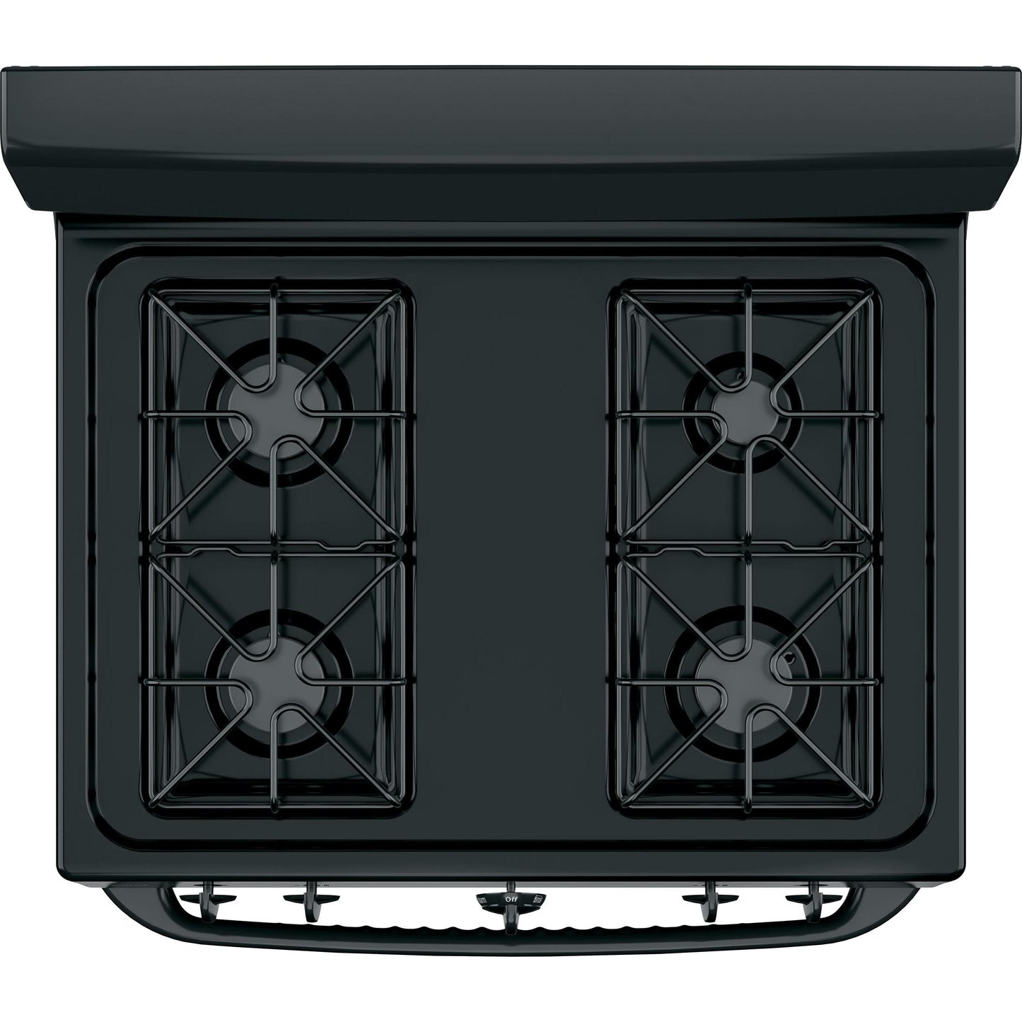 Hotpoint 30-inch Freestanding Gas Range RGBS300DMBB IMAGE 3