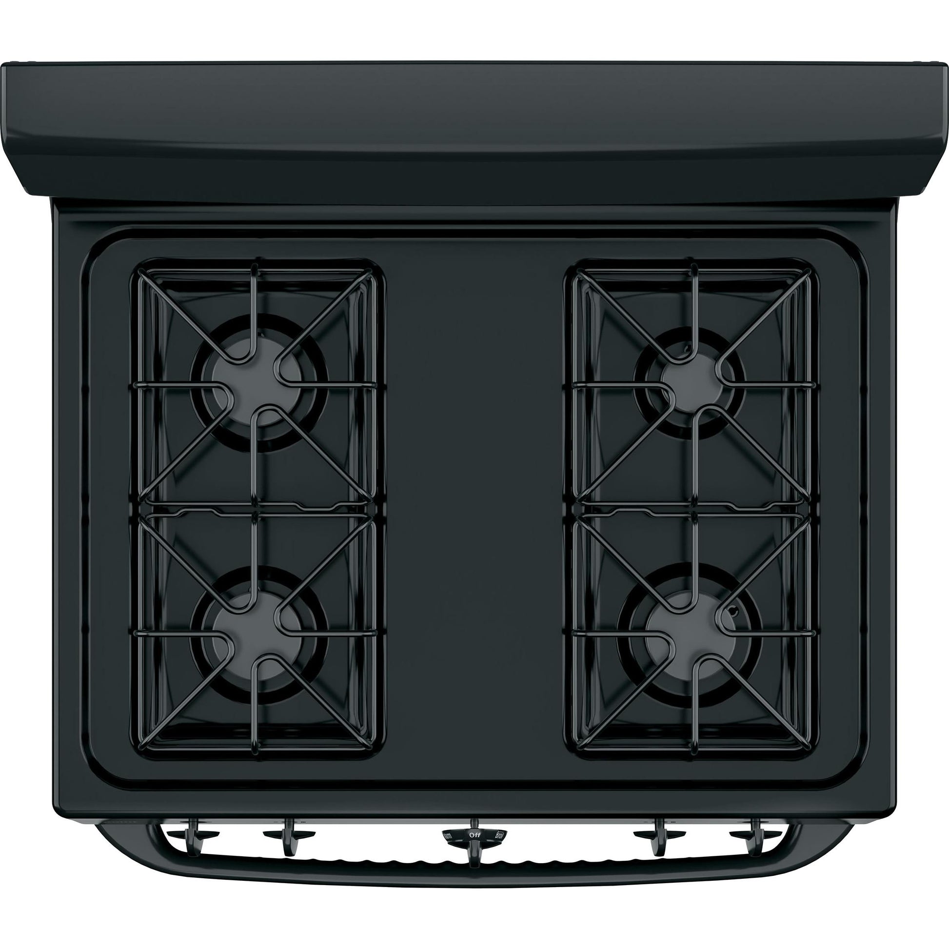 Hotpoint 30-inch Freestanding Gas Range RGBS300DMBB IMAGE 3