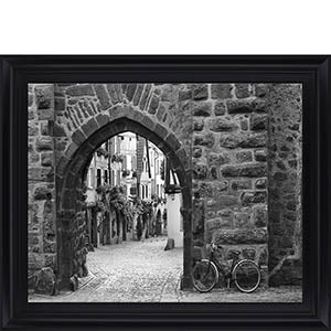 Bicycle Of Riquewihr By Monte Nagler