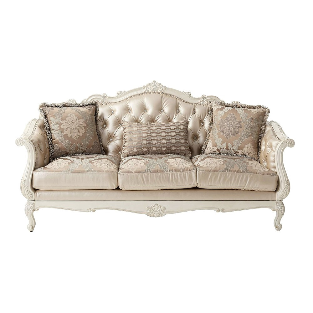 Chantelle 84"L Sofa with 3 Pillows