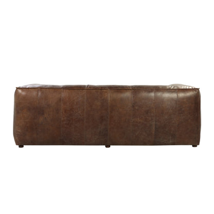 Brancaster 98"L Top Grain Leather Sofa