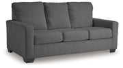 Rannis Full Pewter Sofa Sleeper