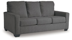 Rannis Full Pewter Sofa Sleeper