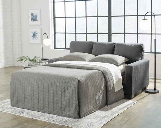 Rannis Full Pewter Sofa Sleeper