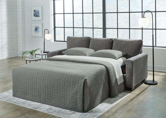 Rannis Queen Pewter Sofa Sleeper
