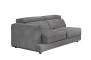 Sofá modular Alwin de 183 cm de largo y perfil bajo