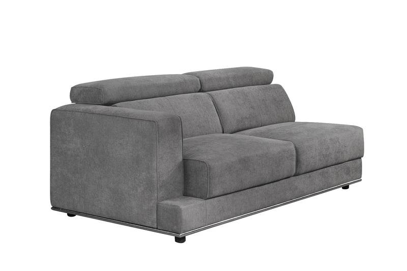 Sofá modular Alwin de 183 cm de largo y perfil bajo