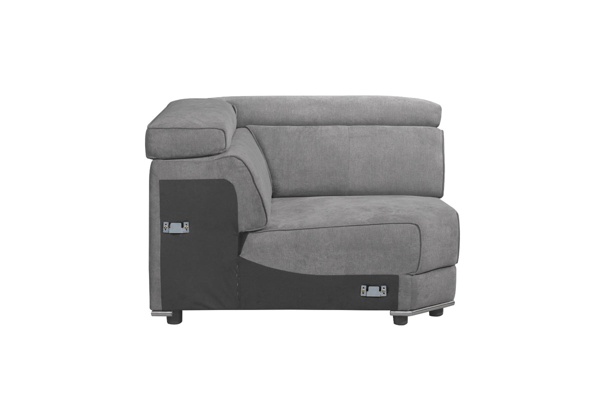 Alwin 47"L Modular - Wedge
