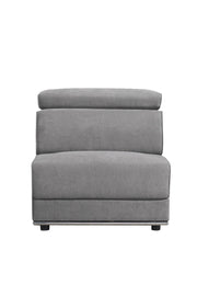 Silla modular Alwin de 81 cm de largo sin brazos
