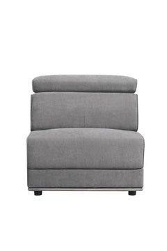 Silla modular Alwin de 81 cm de largo sin brazos
