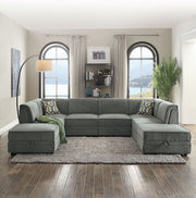 Sillón modular Bois de 30" de ancho sin brazos