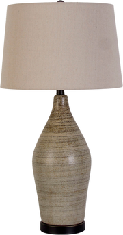 Serene Stone Ceramic Table Lamp (Case Pack 2)