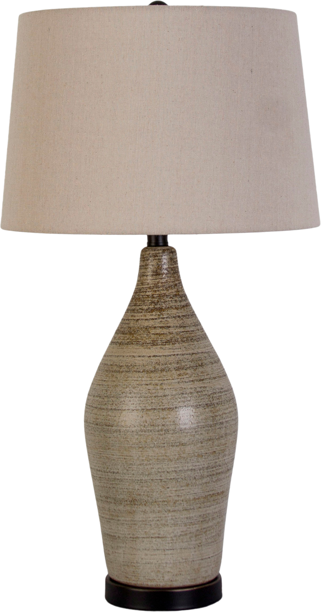 Serene Stone Ceramic Table Lamp (Case Pack 2)