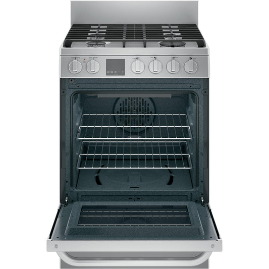  Haier 24-inch Freestanding Gas Range QGAS740RMSS IMAGE 2