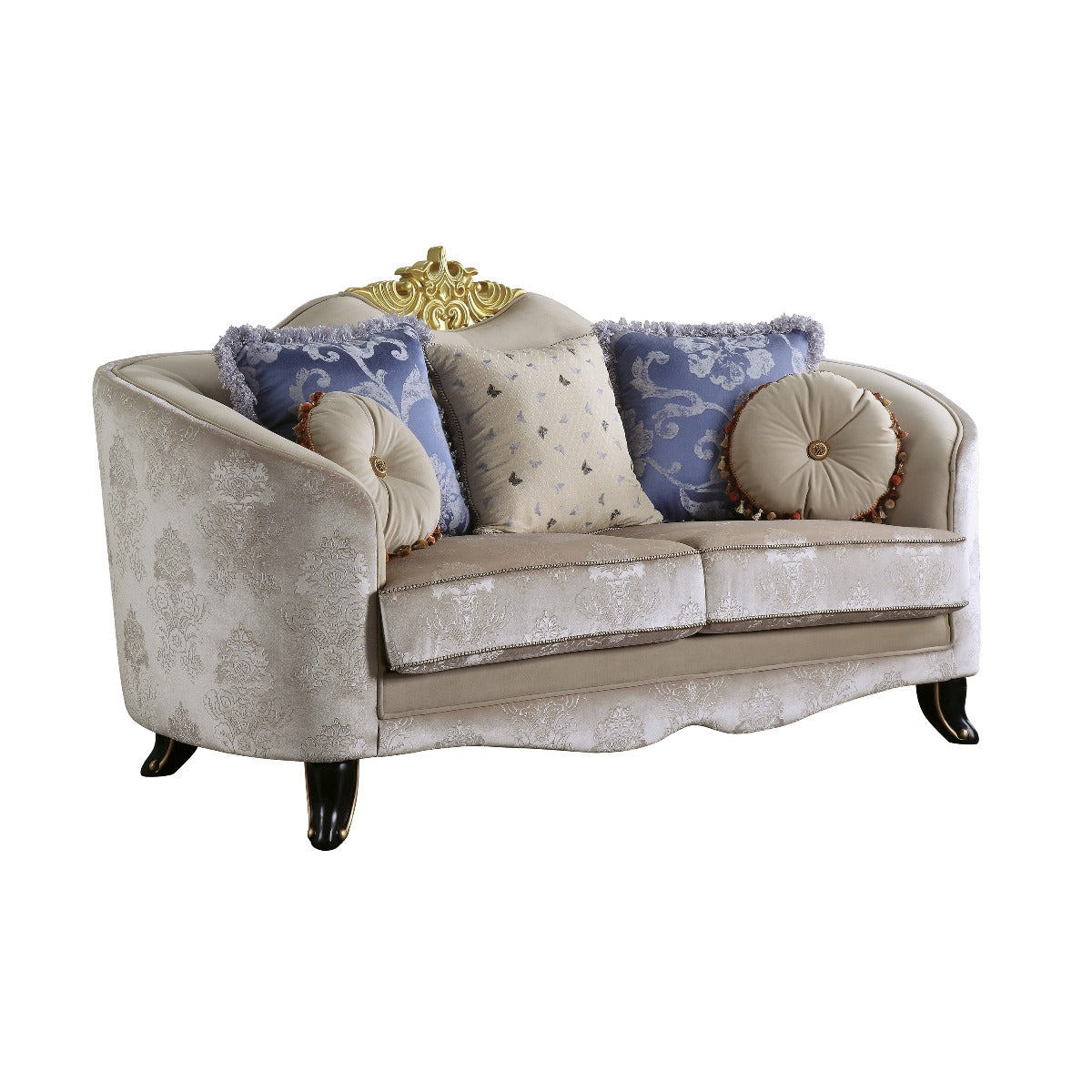 Sofá de dos plazas Sheridan de 76" de largo con 5 almohadas