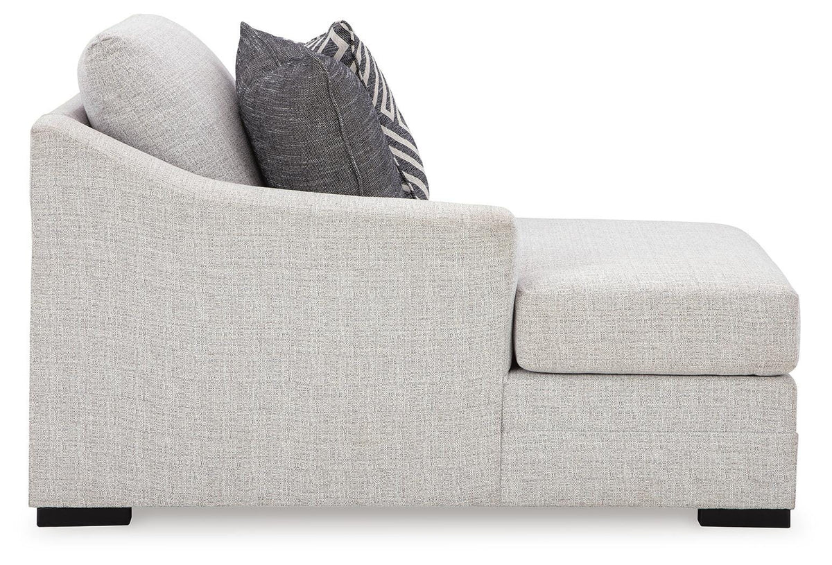 Koralynn 3PC Sectional & Oversized Accent Ottoman Set