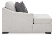 Koralynn 3PC Sectional & Oversized Accent Ottoman Set